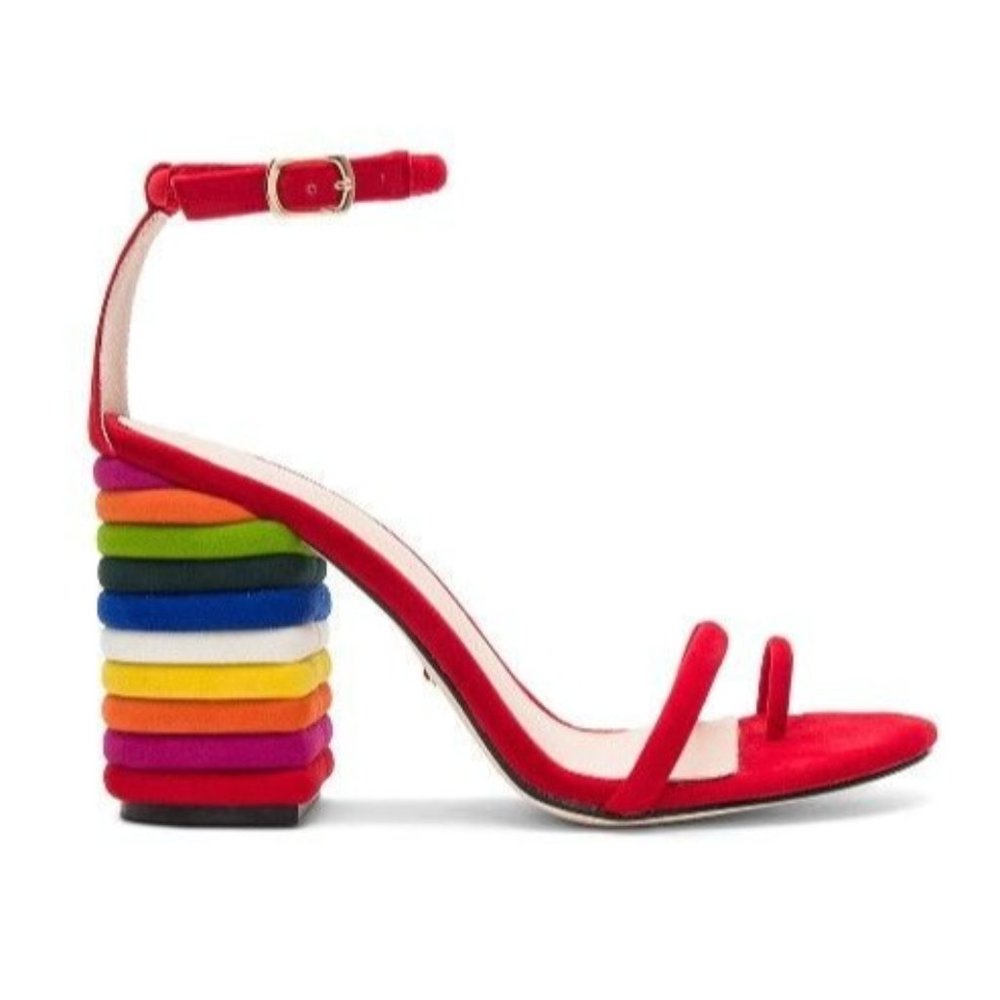 Colorful Strappy Women's Sandals